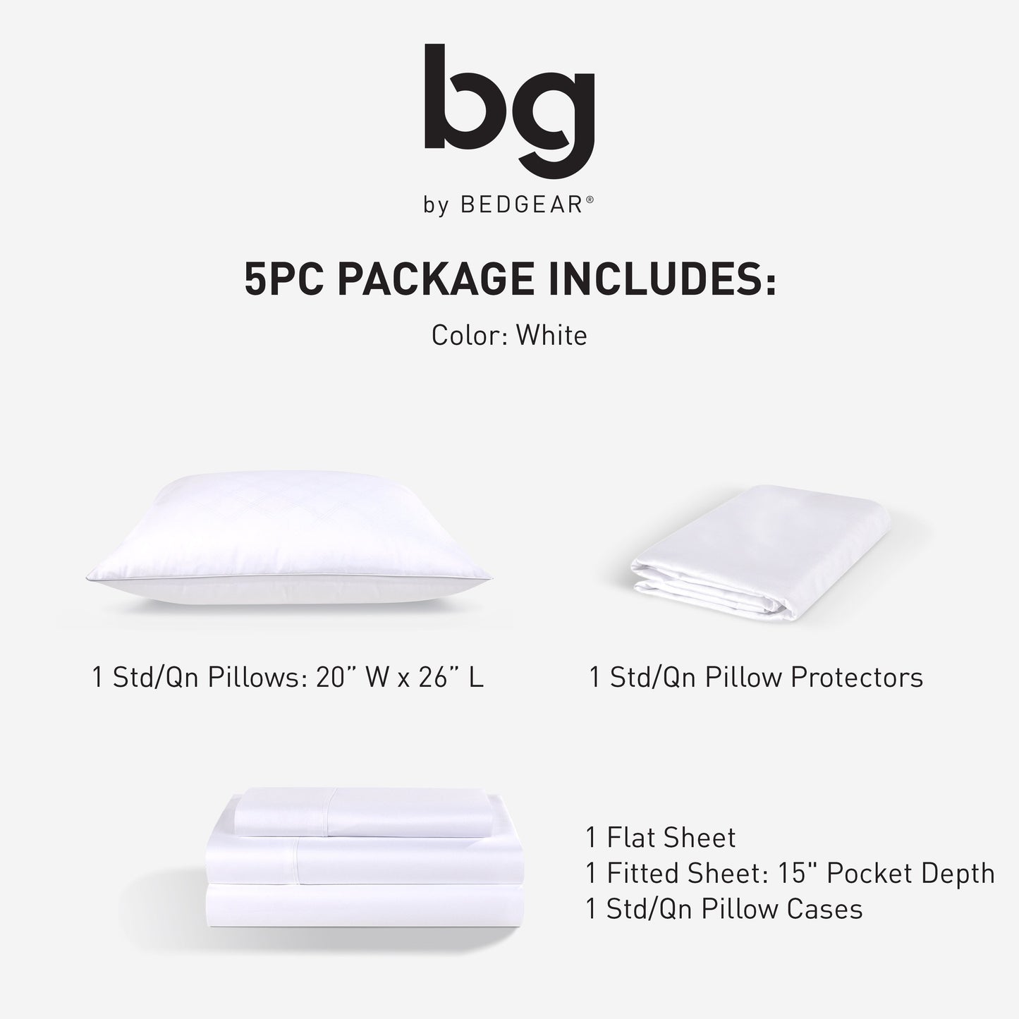 BG by Bedgear Complete Bedding Set