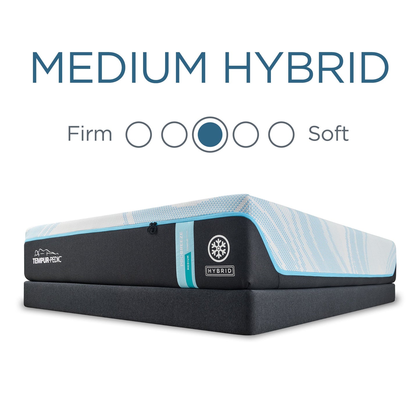 Tempur-Pedic Tempur-ProBreeze 2.0 Medium Hybrid Mattress