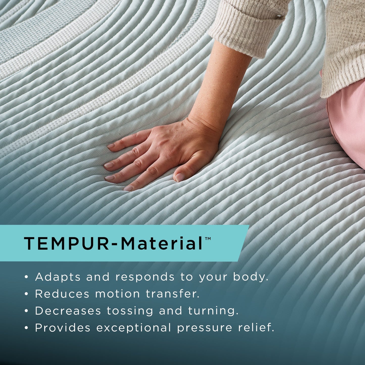 Tempur-Pedic TEMPUR-ProAdapt Medium Mattress 2.0-Tempur-Material