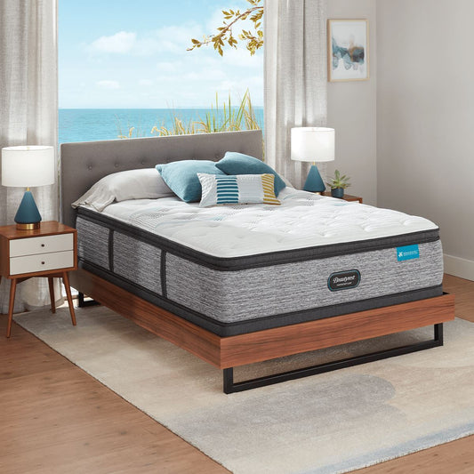 Beautyrest Harmony Lux Carbon Plush Pillowtop Mattress In Bedroom