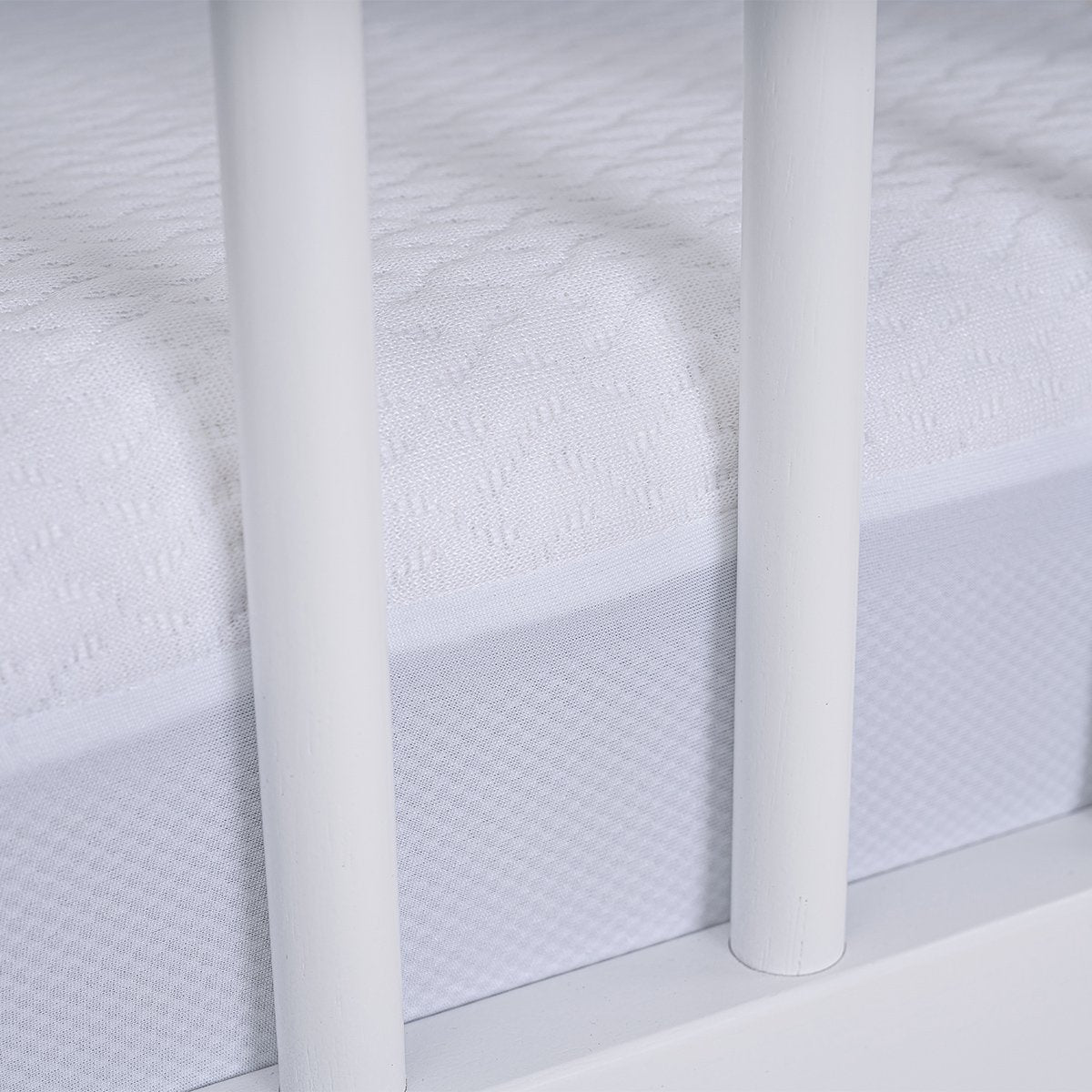 Bedgear 5.0 Dri-Tec Crib Protector On Mattress