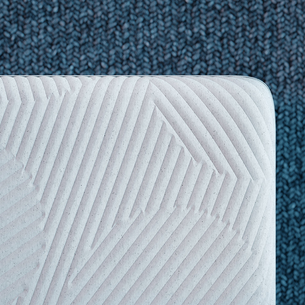 Casper Nova Hybrid Snow Mattress Top View Fabric Detail