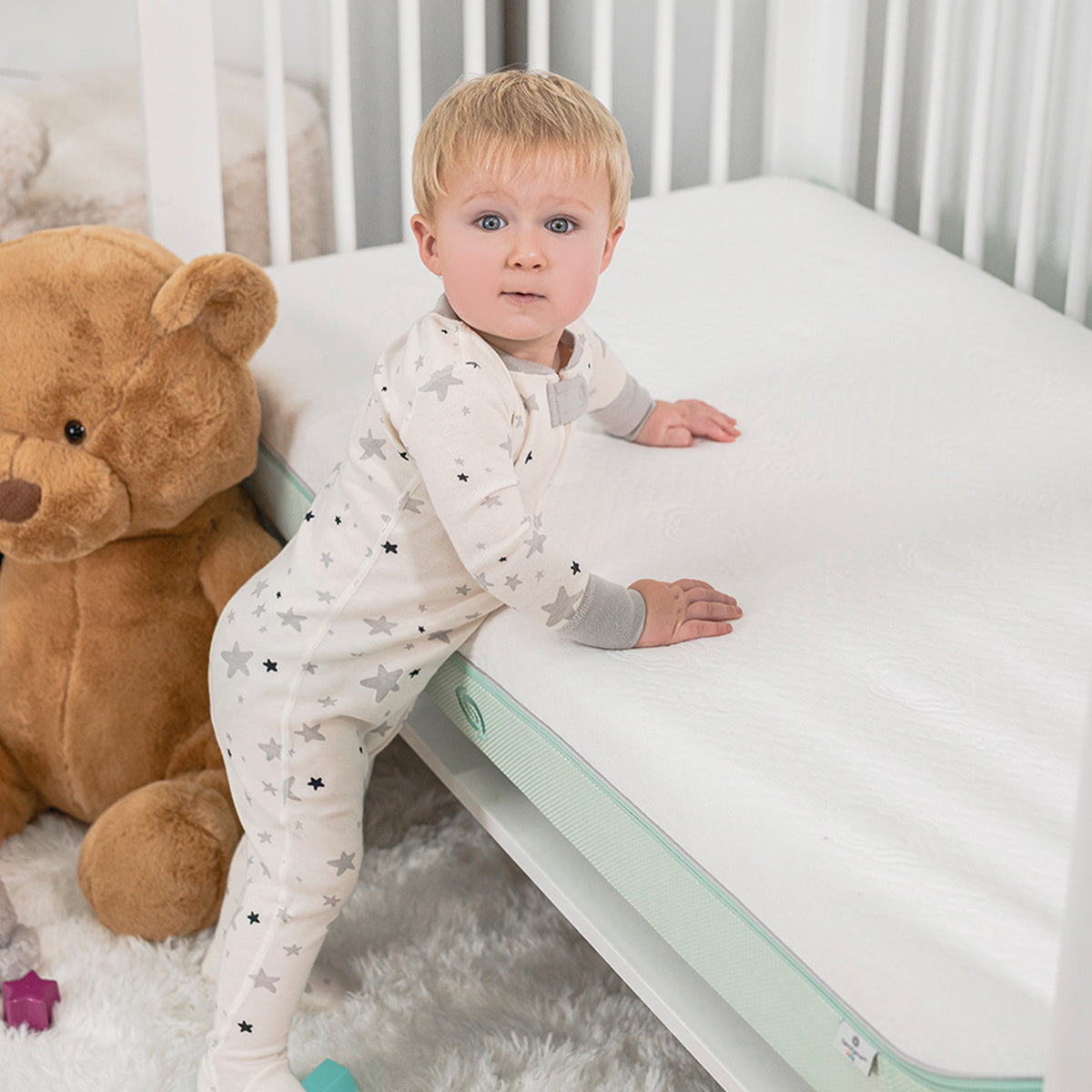 Bedgear Dri-Tec 2-Stage Crib & Toddler Mattress