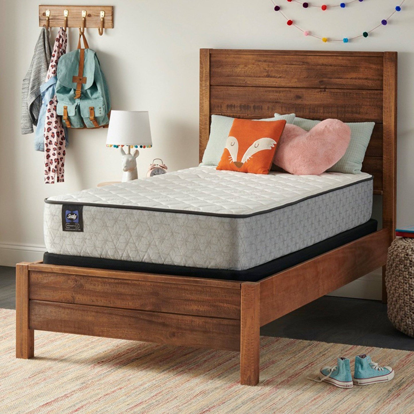 Sealy Barchester Firm Mattress In Bedroom