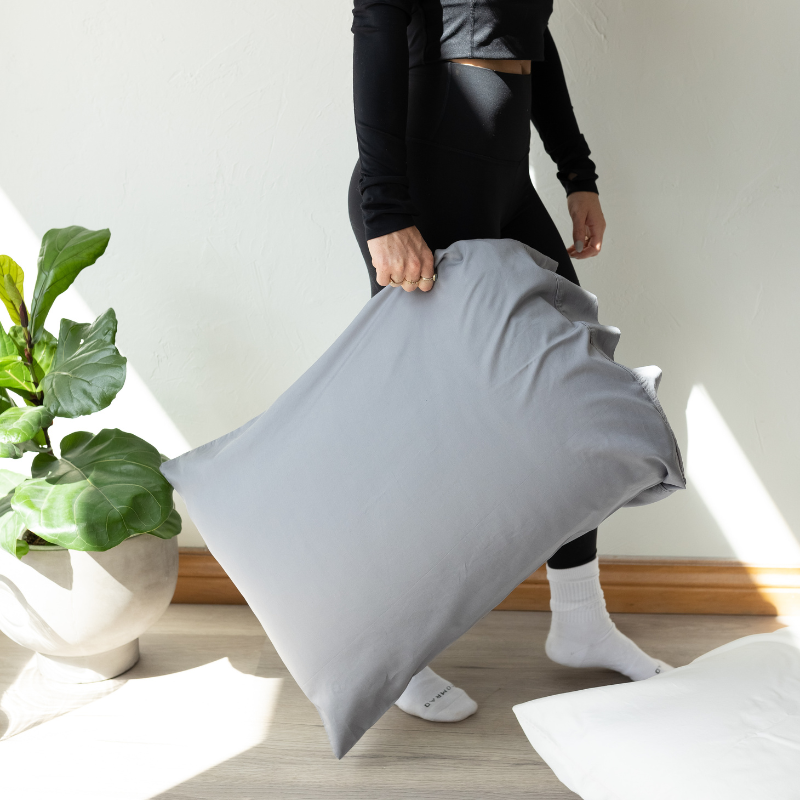 DreamFit DreamChill™ Enhanced Bamboo™ Pillowcases-Grey