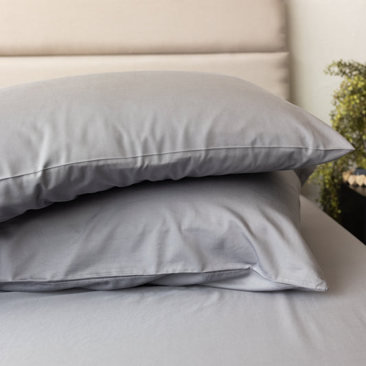 DreamFit DreamCool™ Pima Cotton Pillowcases-Grey