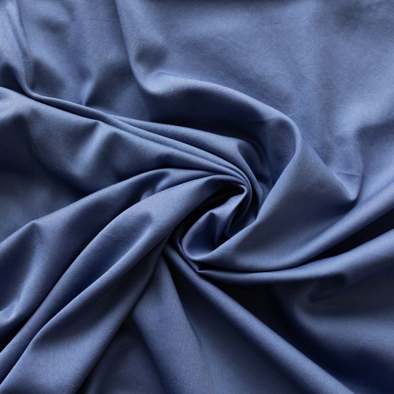 DreamFit DreamComfort™ Cotton Sheet Set-blue color