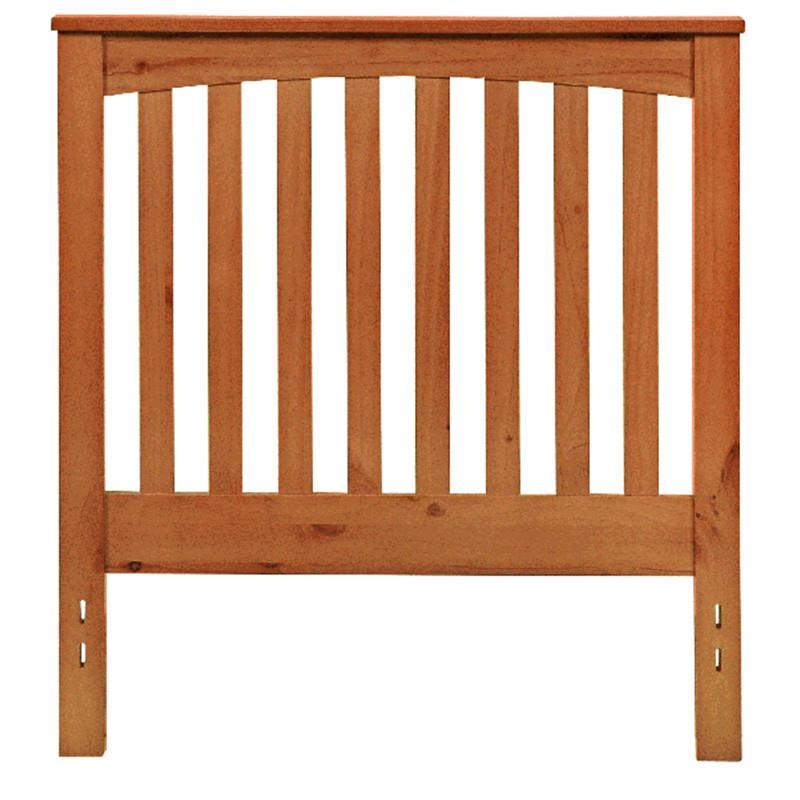 Mantua Rake Style Headboard in Golden Oak