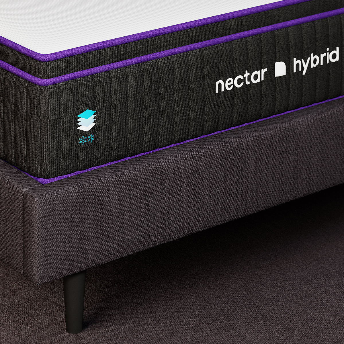Nectar Premier Hybrid Mattress corner detail