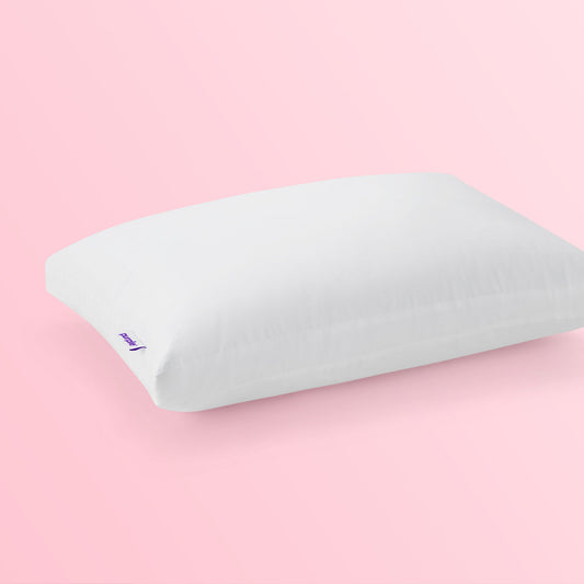 Purple Cloud Pillow Standard Size Side View