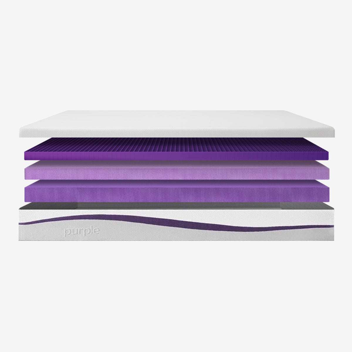 Purple Mattress Layer Cutaway Detail
