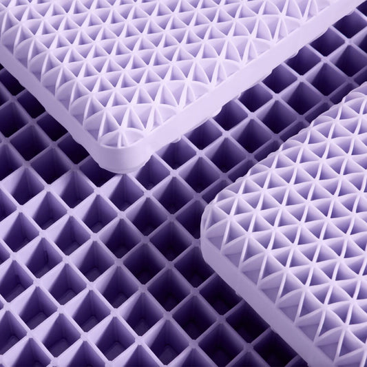 Purple Pillow with Booster GelFlex Grid