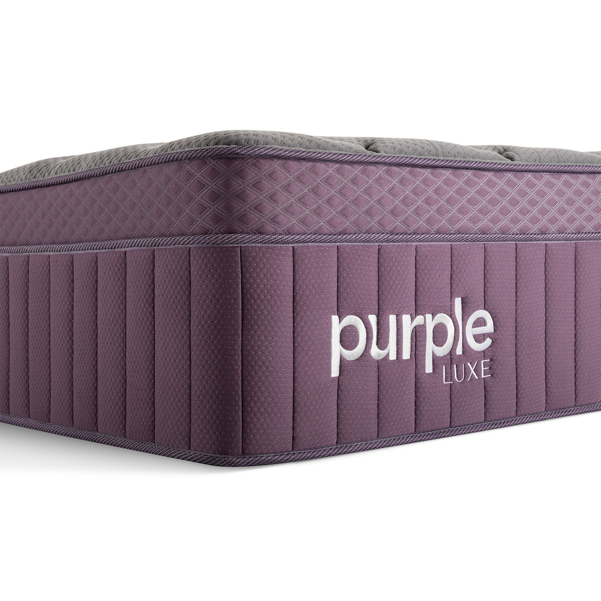 Purple Rejuvenate Premier Mattress corner detail