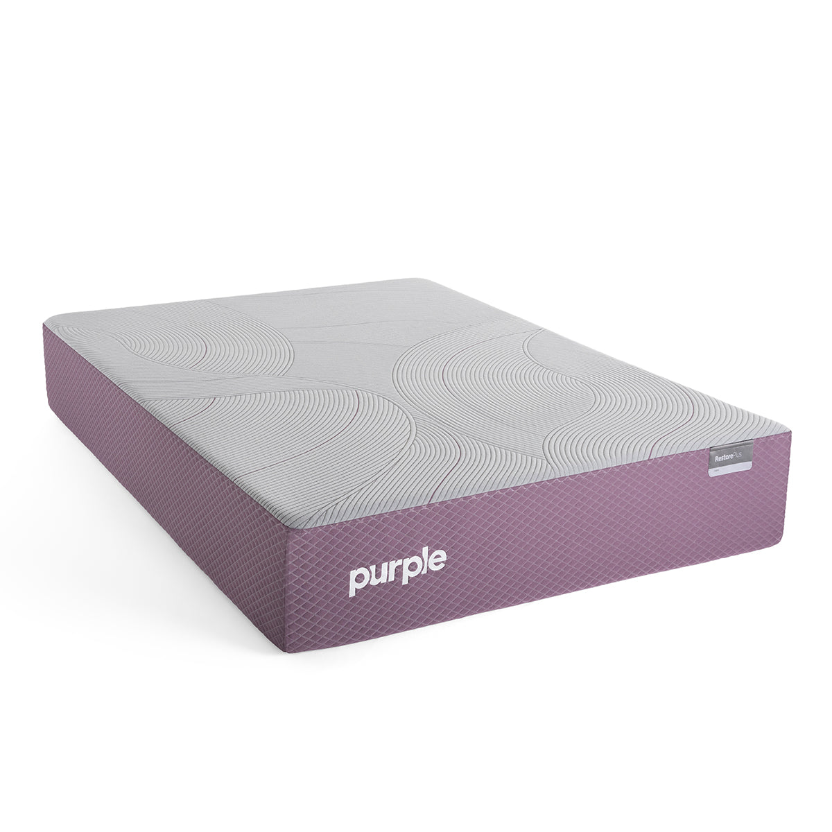 Purple Restore Soft Mattress Silhouette Angle