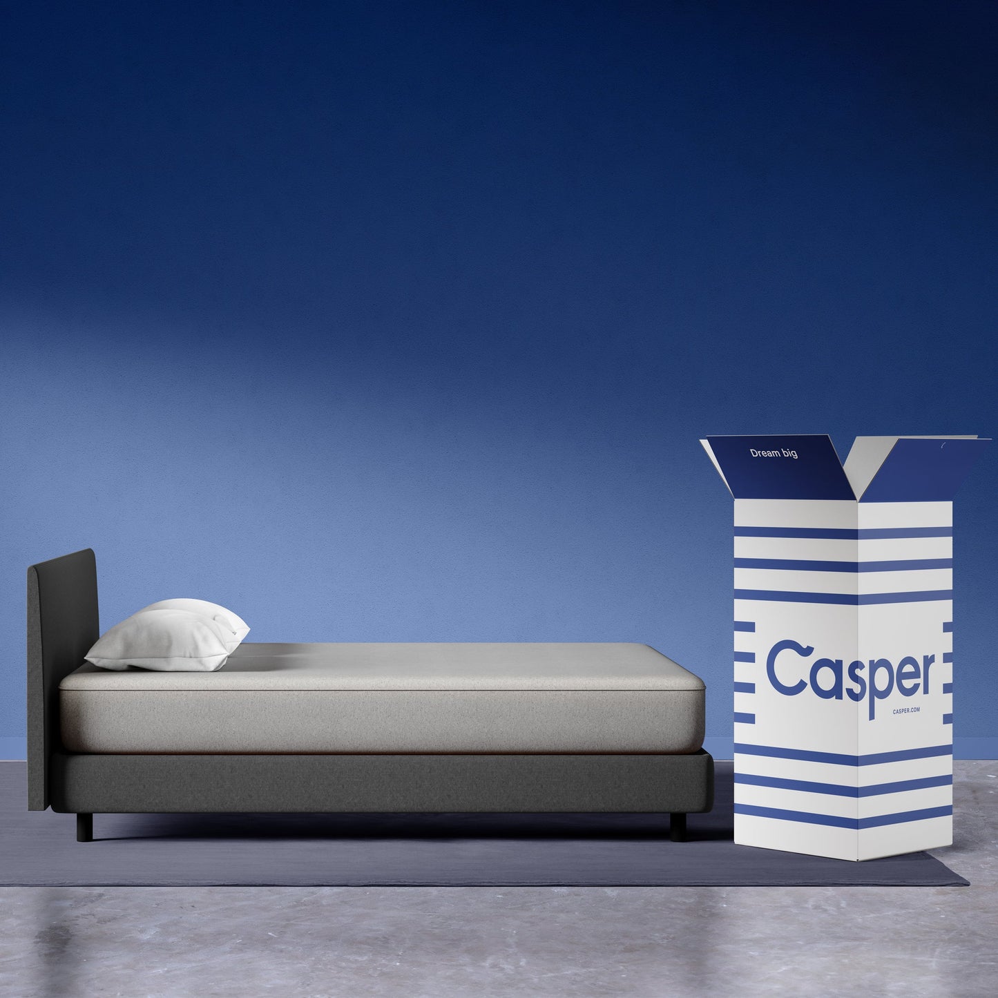 The Casper Mattress And Shipping Box