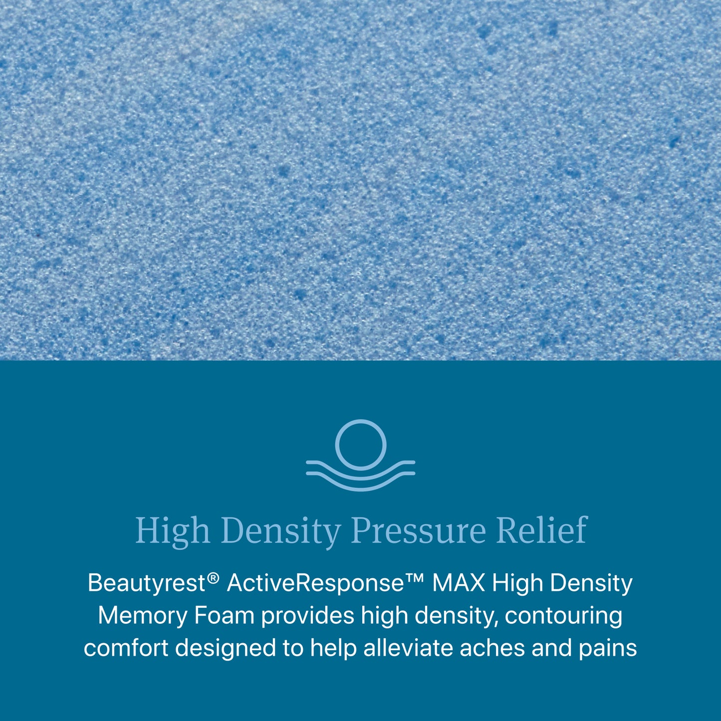 Beautyrest Dreamwell Active Response Max High Density Memory Foam Details