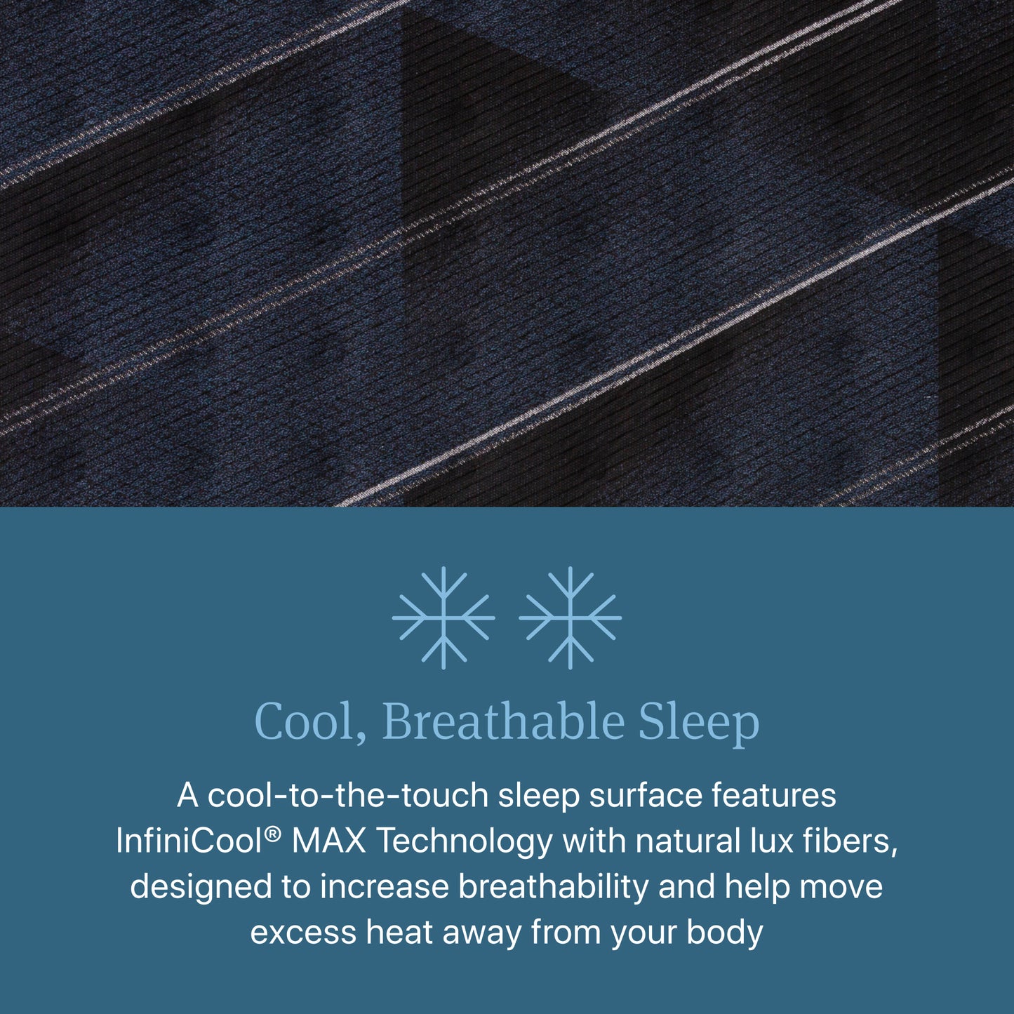 Beautyrest World Class Dreamwell InfiniCool Max Technology Details