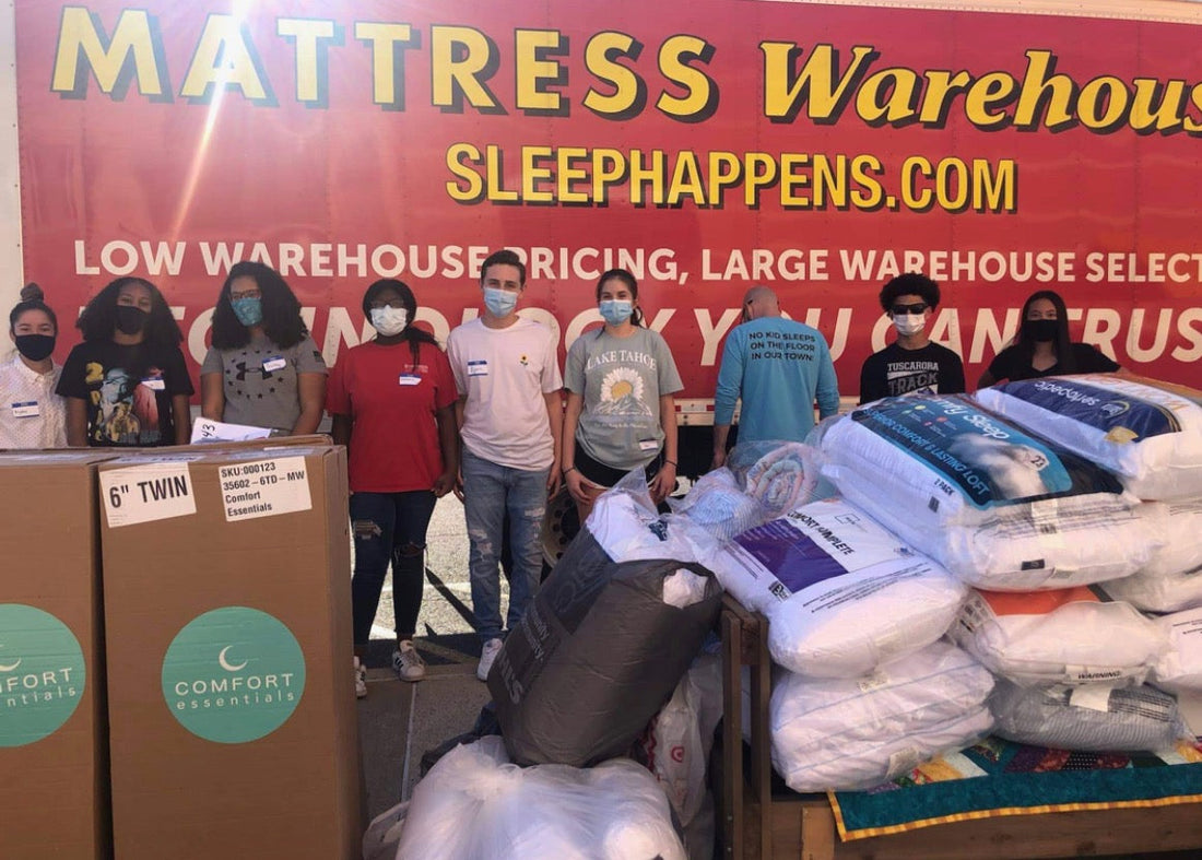 Mattress Warehouse Teams Up with Non-Profit to Help Children in Need