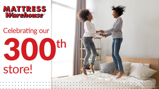 Mattress Warehouse Celebrates 32nd Anniversary By Opening 299th & 300th Location