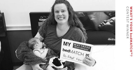 Local Military Couple Wins The Mattress Warehouse “What’s Your bedMATCHⓇ?” Giveaway
