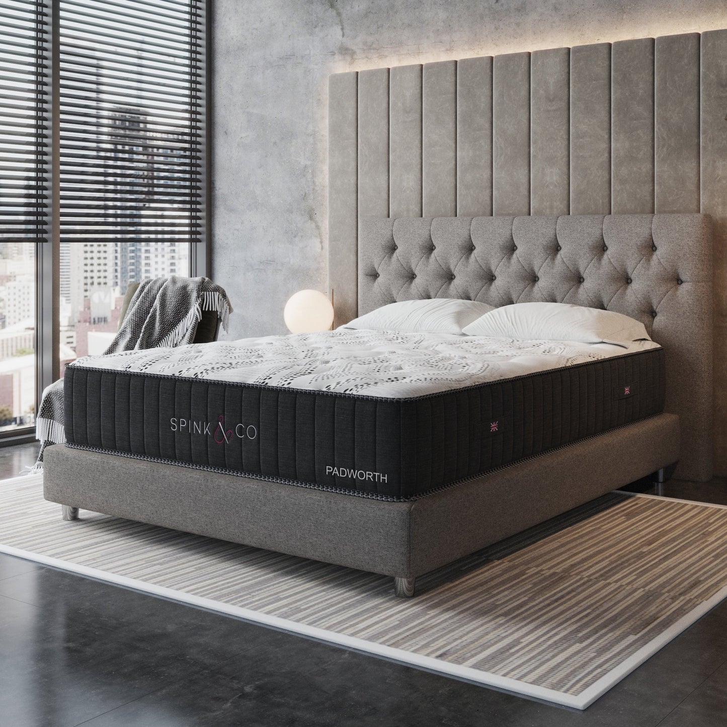 Spink & Co Padworth Firm Mattress-Lifestyle