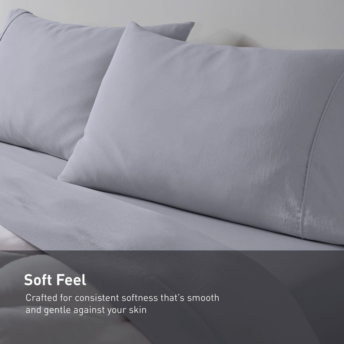 Bedgear Essentials Sheet Set. Soft Feel. Crafted for consistent softness that's smooth and gentle against your skin