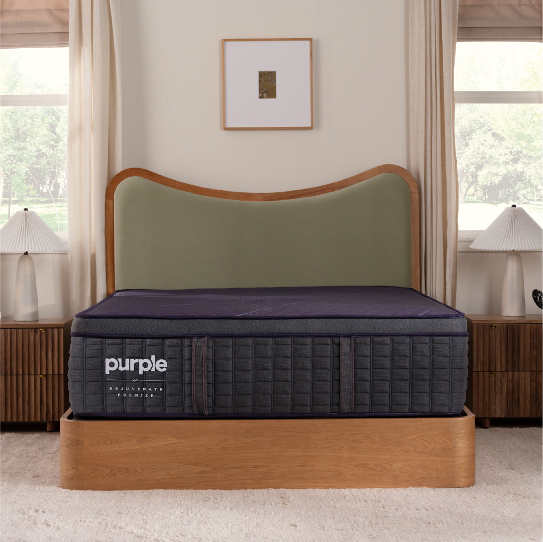 Purple Rejuvenate Premier bedroom lifestyle image.