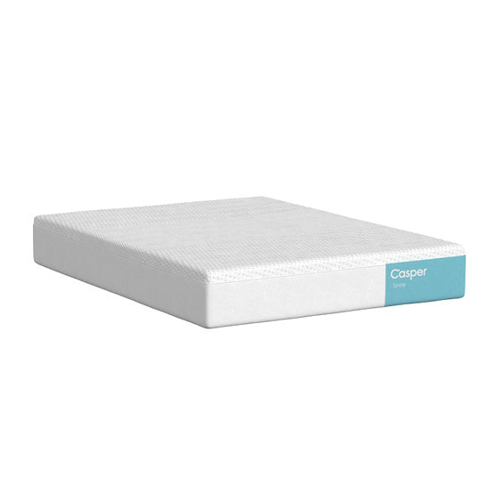 Casper Snow Hybrid mattress - 3/4 view silo.