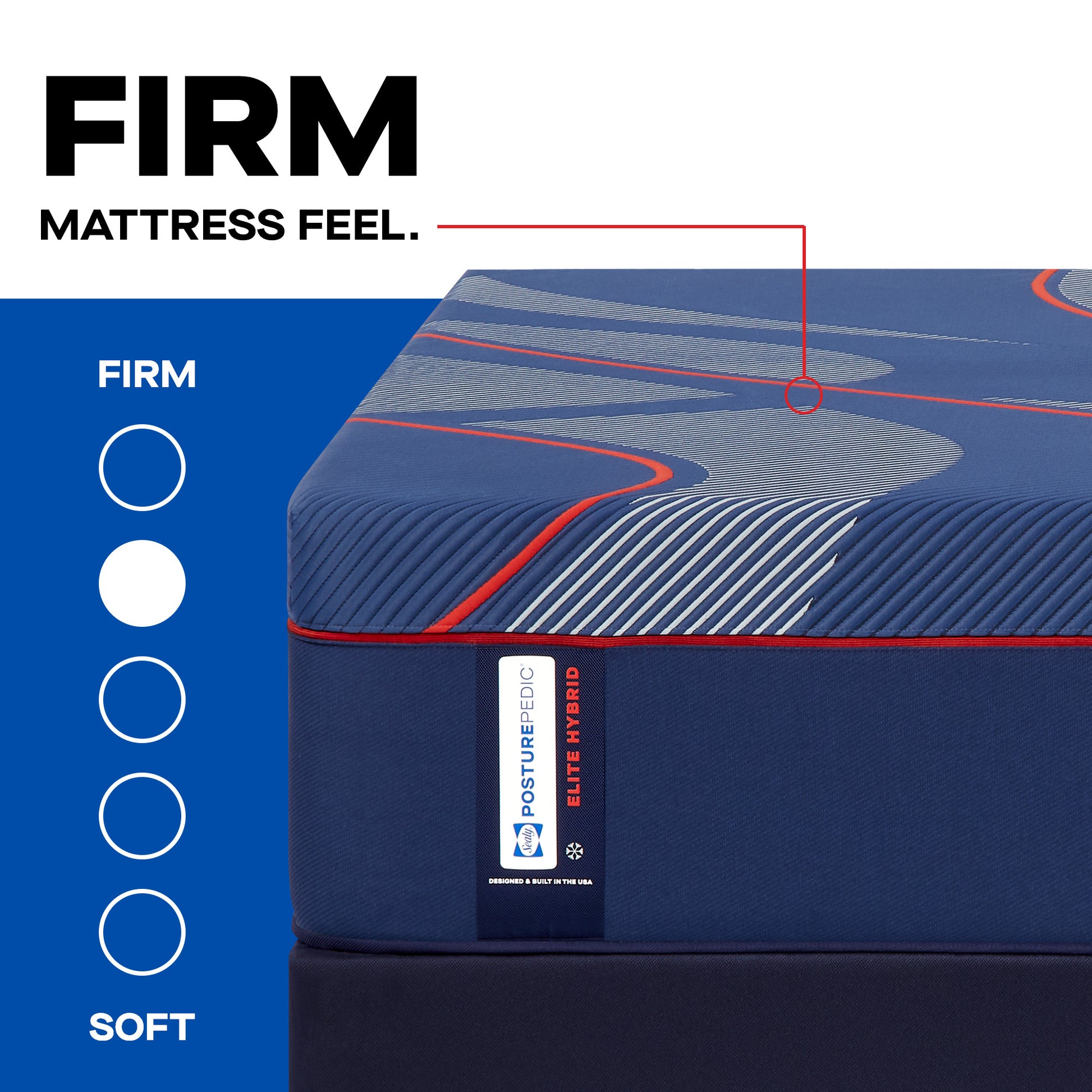 Sealy Posturepedic® Elite Brenham II Hybrid Firm Mattress-detail1