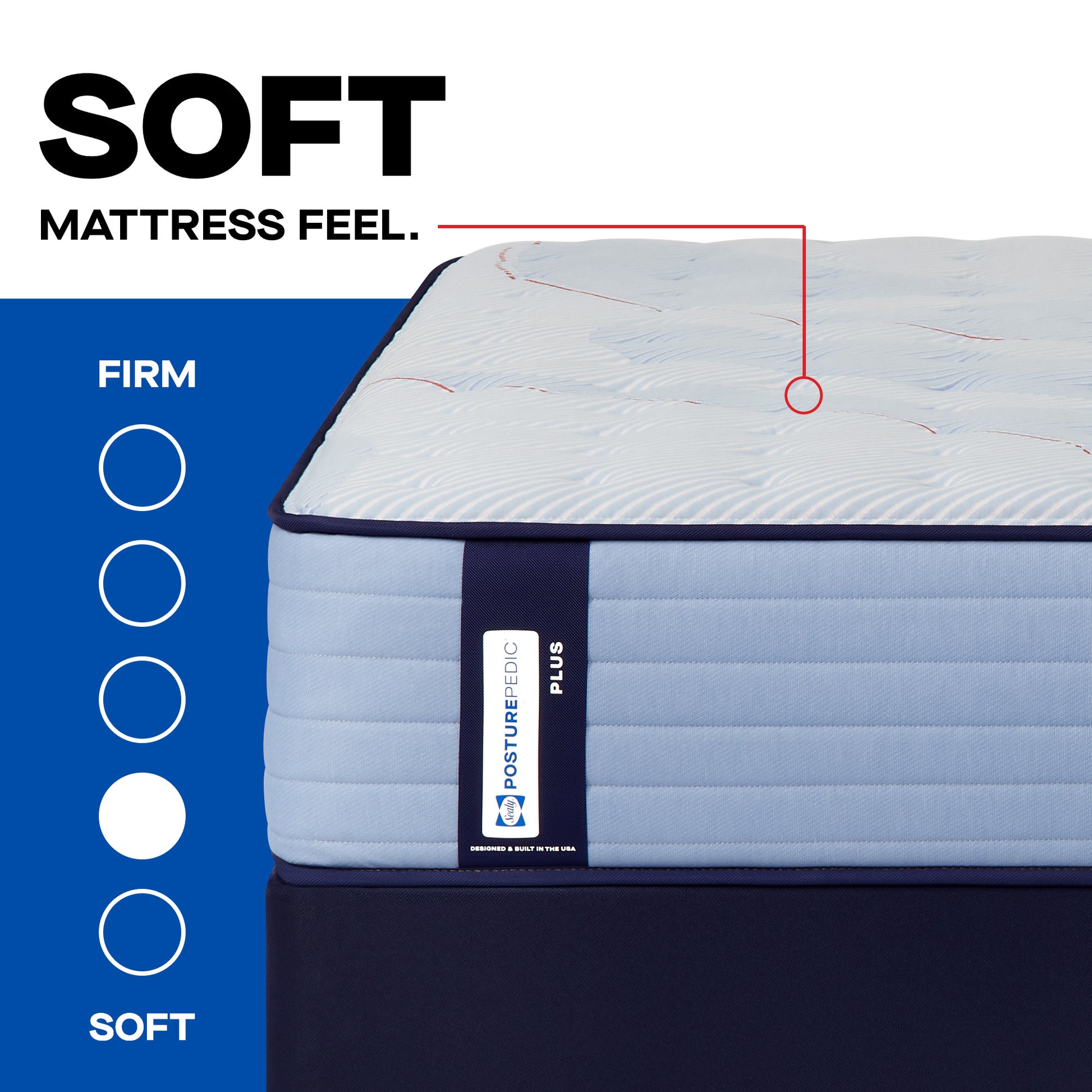 Sealy Posturepedic® Plus Cranford Grove Soft Mattress - detail1