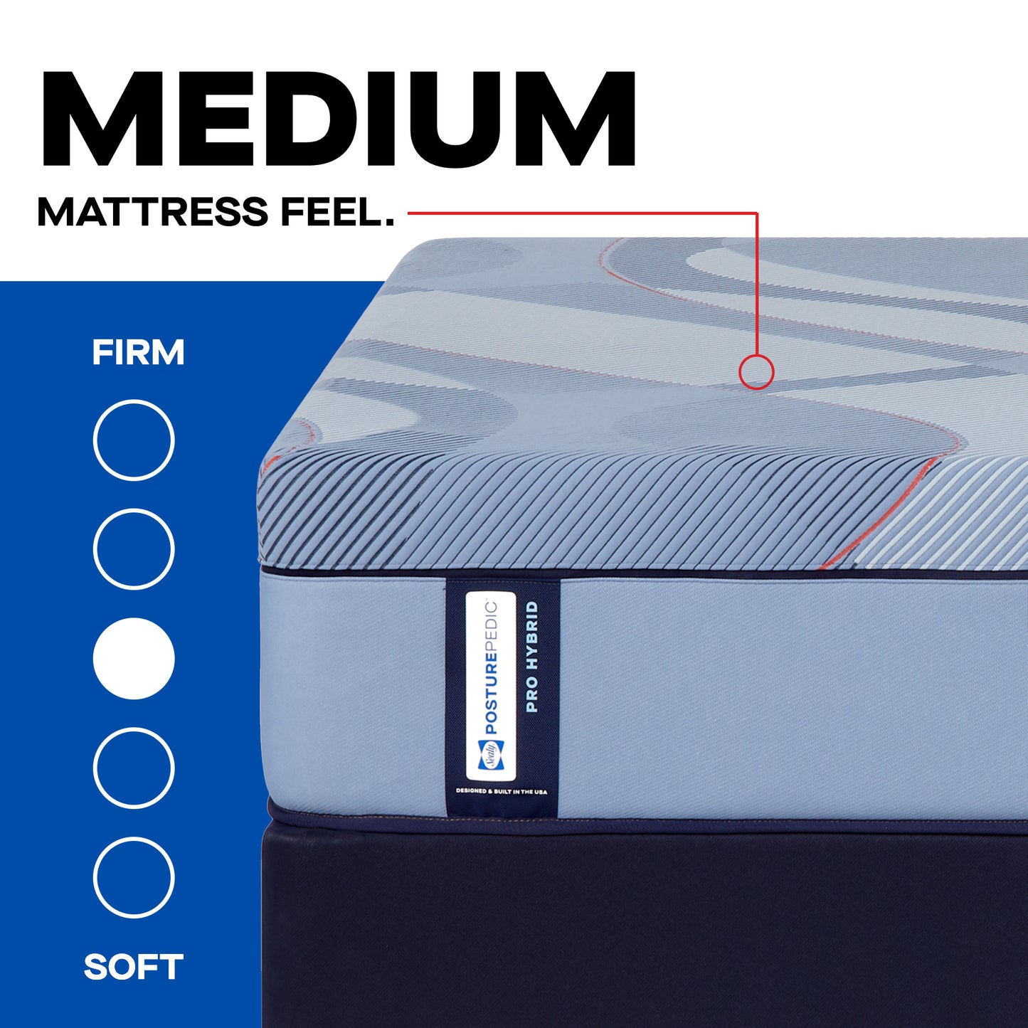 Sealy Posturepedic® Pro Dakota Ridge Hybrid Medium Mattress - detail1