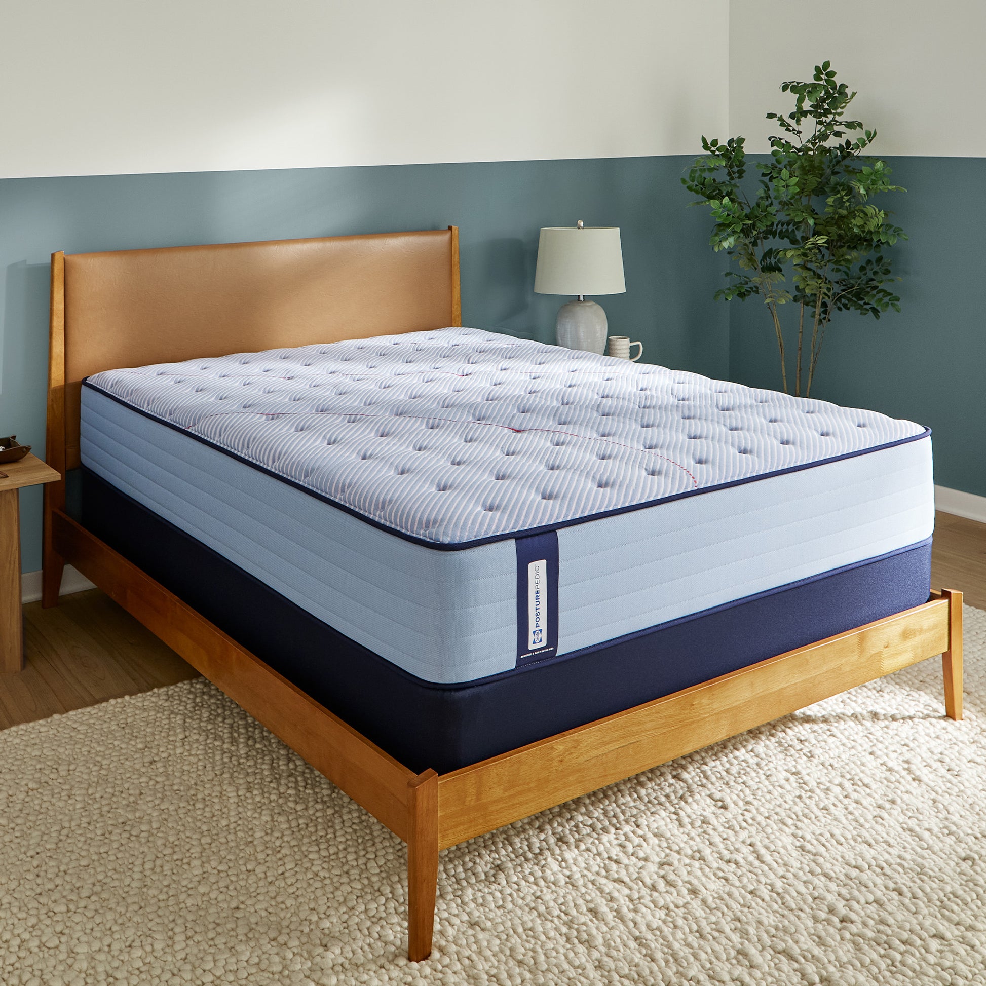 Sealy Posturepedic® Broad Knoll Medium Mattress bedroom view