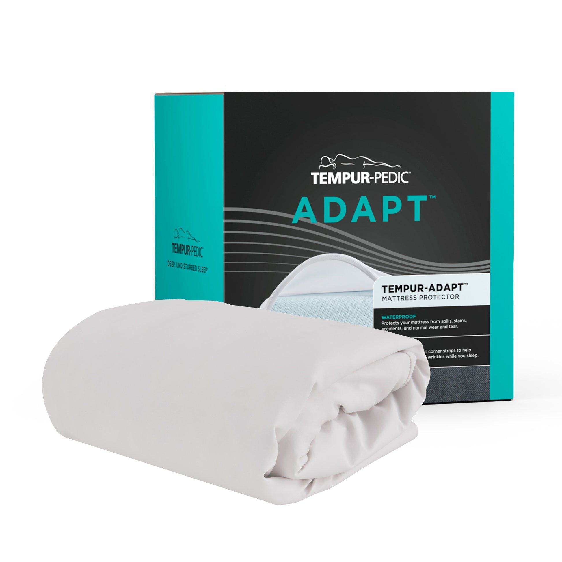 Tempur-pedic TEMPUR-Adapt® Mattress Protector with its packaging