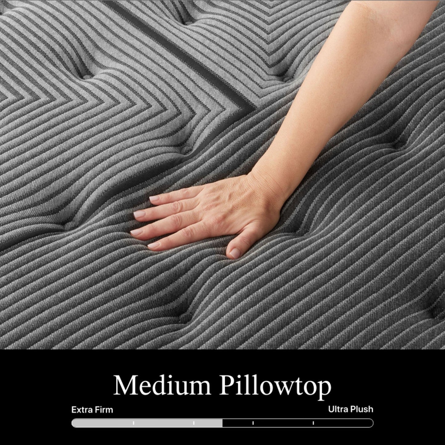 Beautyrest Black L-Class Medium Pillow Top Mattress Comfort Feel