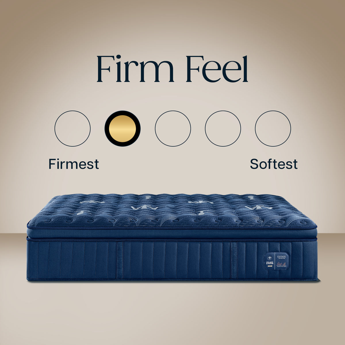 Stearns & Foster Estate Firm Pillow Top Mattress II - Firm Feel