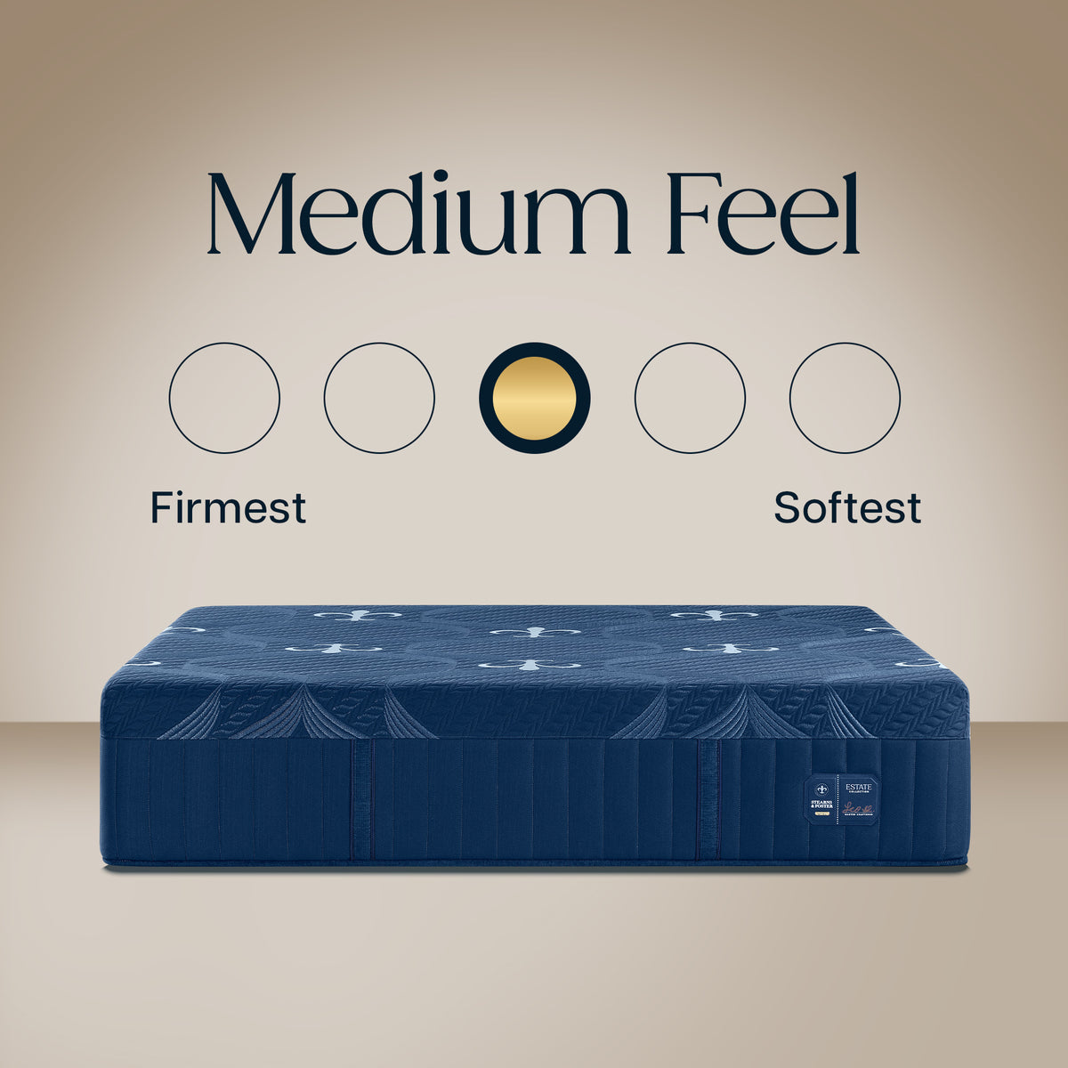 Stearns & Foster Estate Medium Hybrid Mattress II medium feel