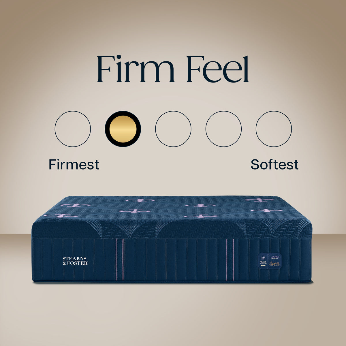 Stearns & Foster Legacy Firm Hybrid Mattress II firm feel