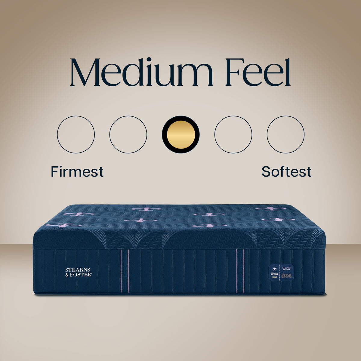 Stearns & Foster Legacy Medium Hybrid Mattress II medium feel