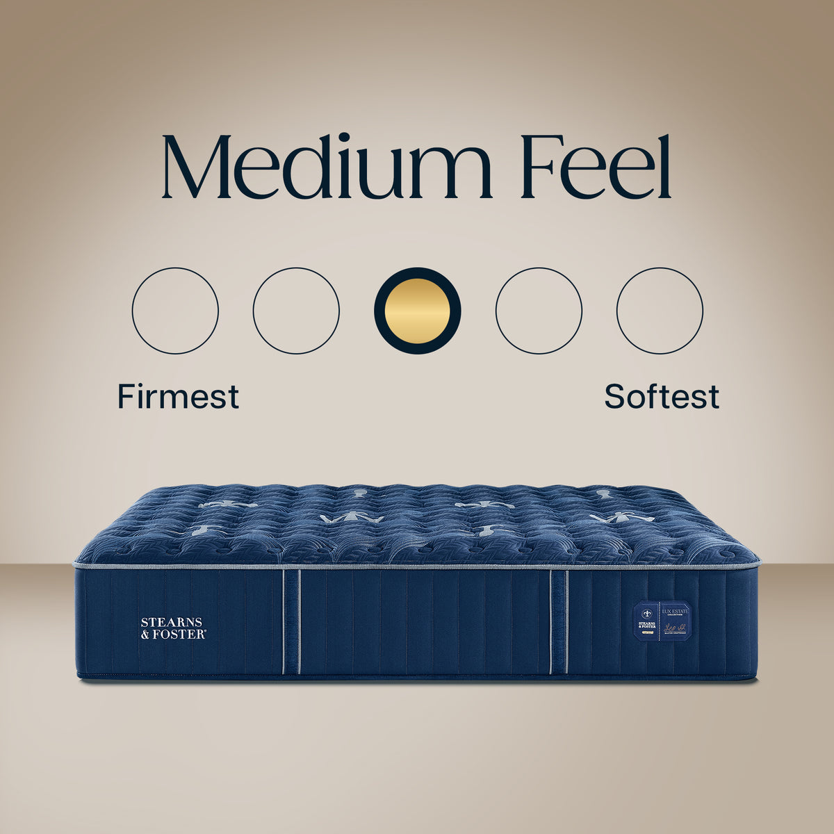 Stearns & Foster Lux Estate Medium Mattress II medium feel