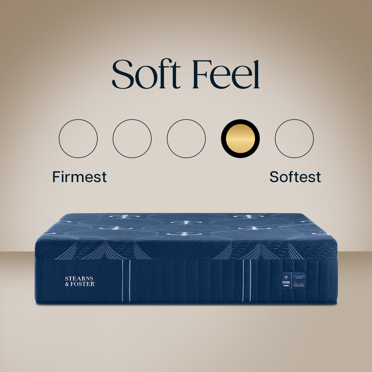 Stearns & Foster Lux Estate Soft Hybrid Mattress II soft feel