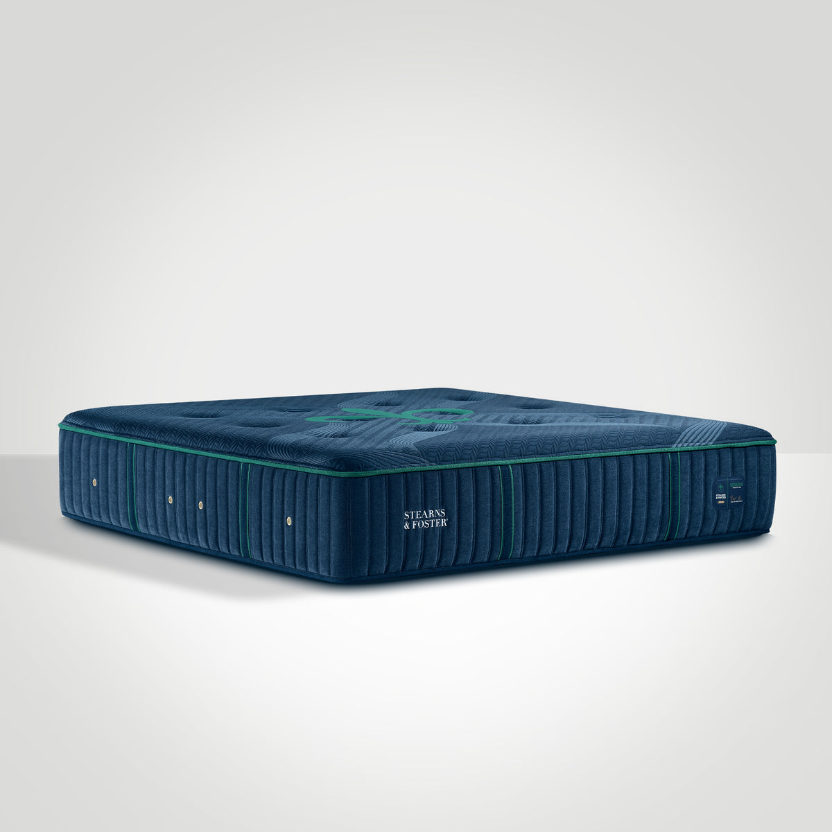 Stearns & Foster Reserve Medium Mattress II - angled silhouette