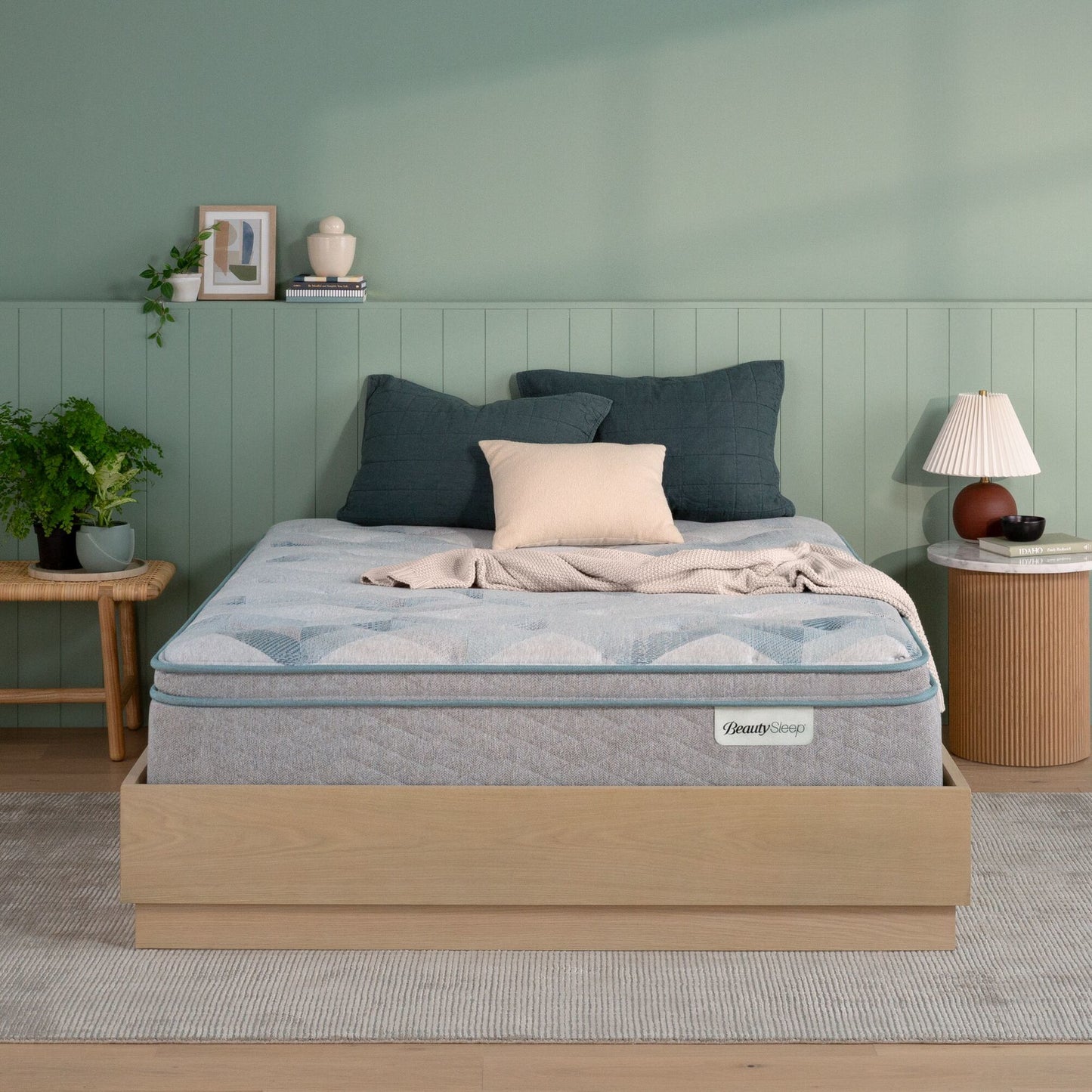 BeautySleep Dream Weaver Medium Pillow Top Mattress In Room