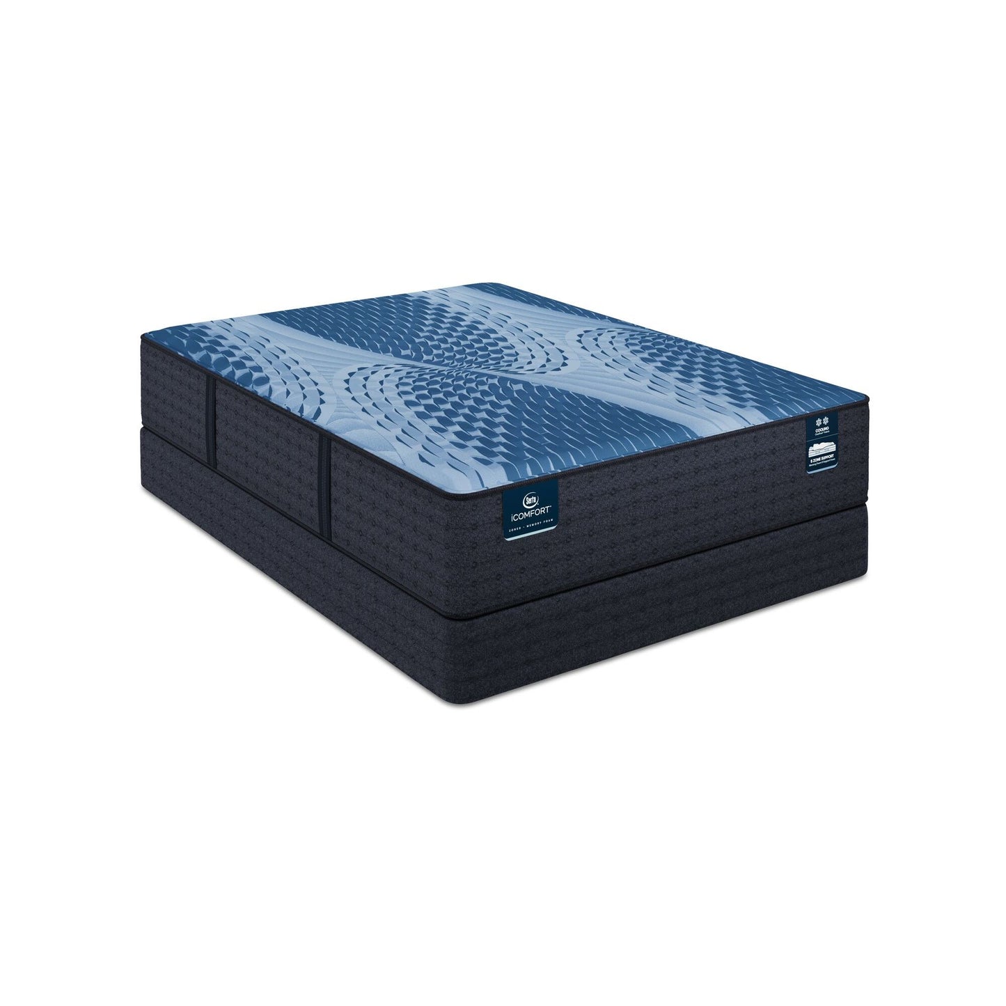 Serta iComfort Aspire Plush Mattress - Silo Set Standard Image