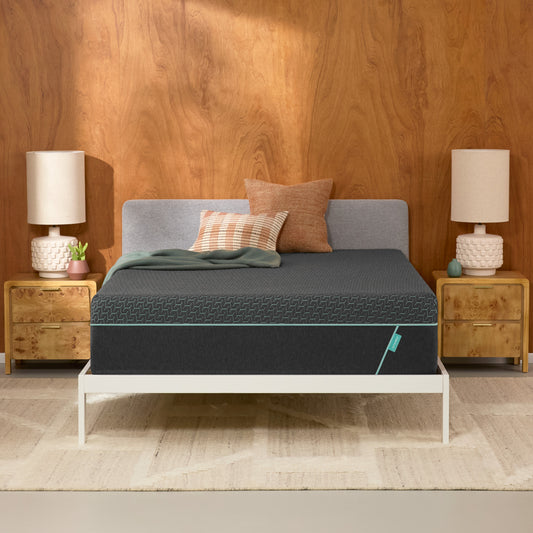 Tuft and Needle Mint Medium Hybrid Mattress - In-room Lifestyle