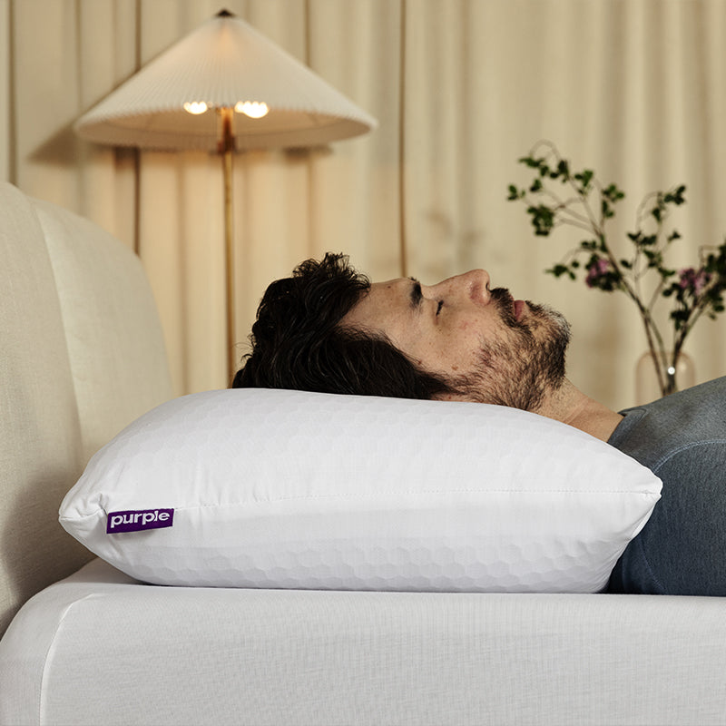 Purple Freeform™ Pillow lifestyle image