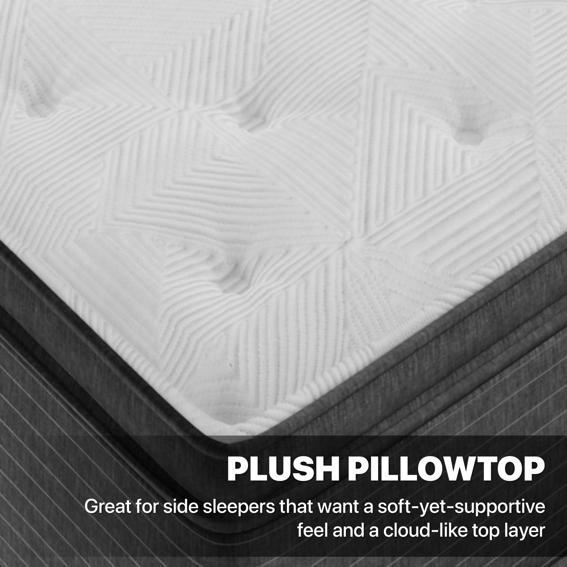 Beautyrest Elements Chesapeake Plush Pillow Top Mattress Plush Pillowtop Feel