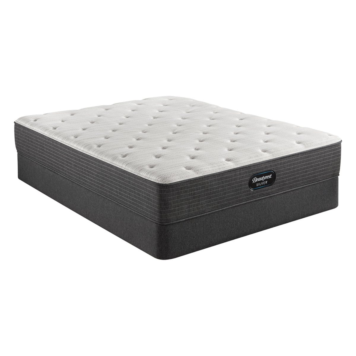 Beautyrest Silver Luxury Plush Mattress On Box Spring