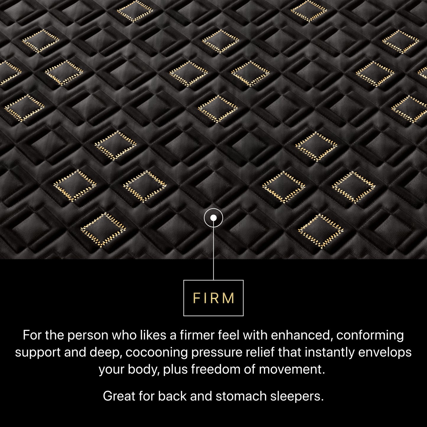 Beautyrest Black Series Four XCS Hybrid Firm Mattress firm details