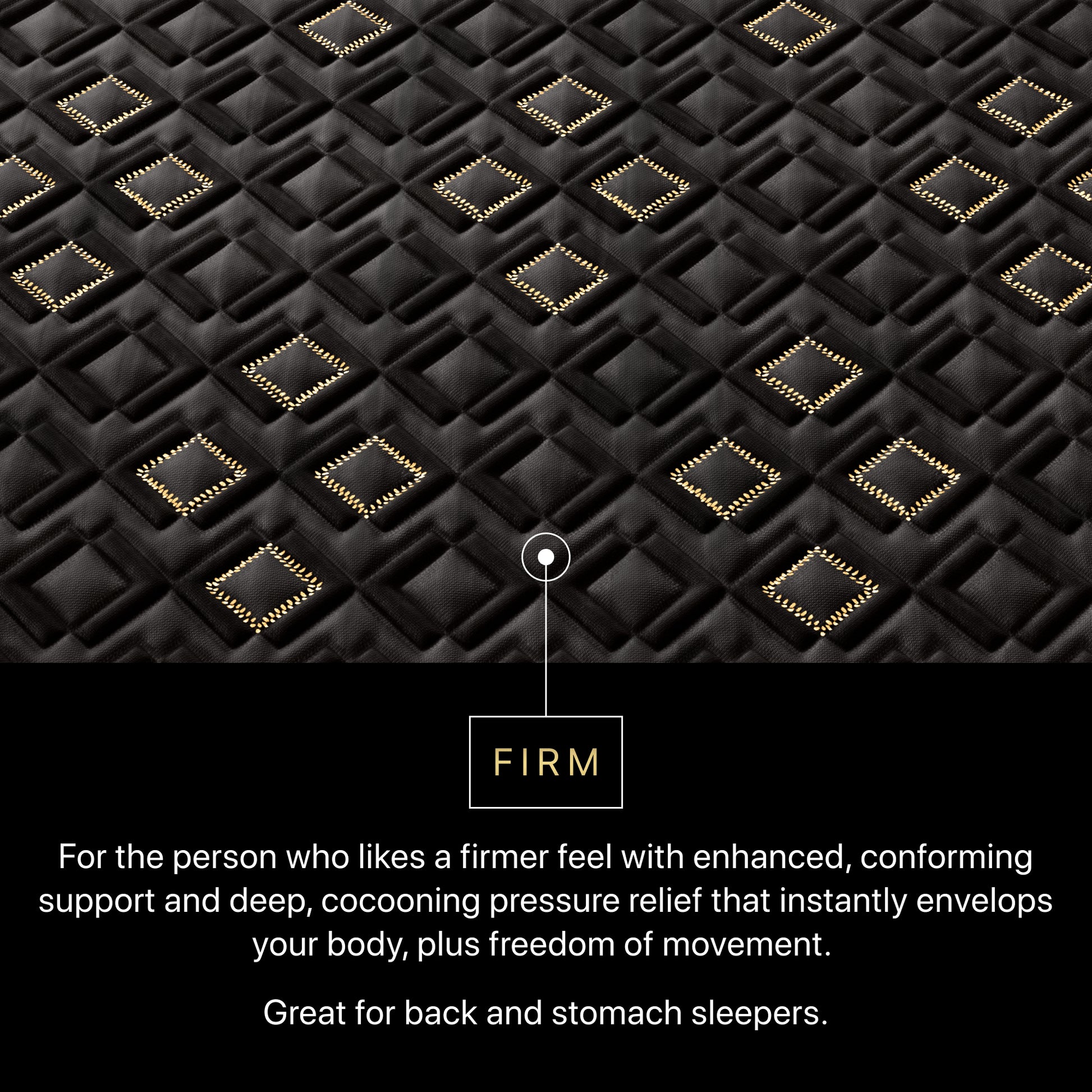 Beautyrest Black Series Four XCS Hybrid Firm Mattress firm details