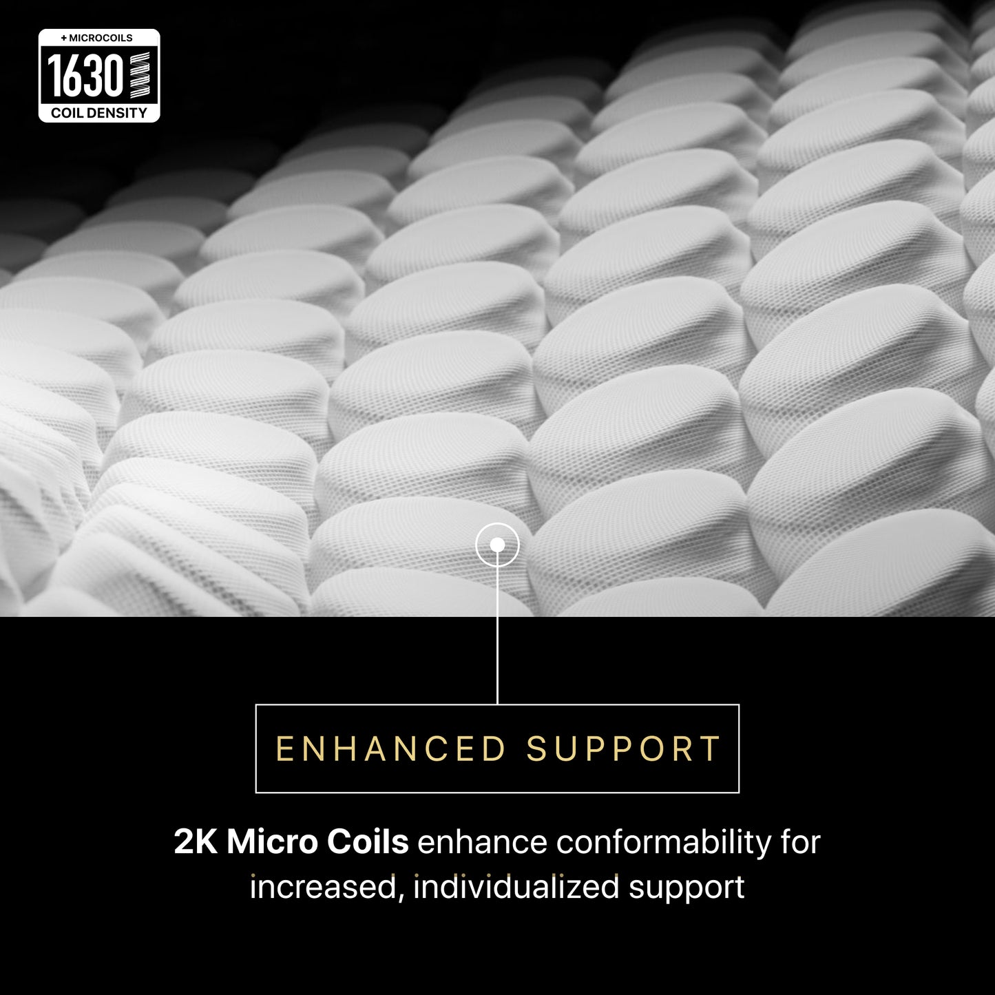 Beautyrest Black Series Four XCS Hybrid Firm Mattress enhanced support